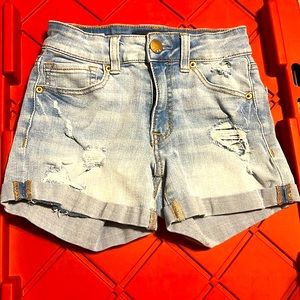 AEROPOSTALE DENIM SHORTS New outgrew fast